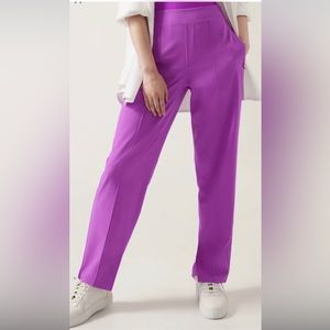 Athleta Brooklyn Heights Vienna Slim Pants Purple Womens 4